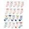 Baby Cartoon Pattern Breathable Socks(5 pairs)